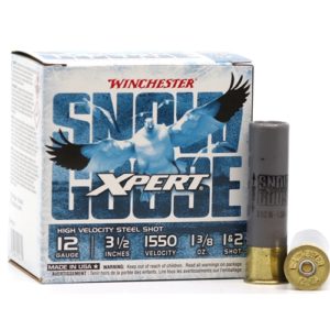 Winchester WXS12L12 Xpert Snow Goose Steel Shotshell 12 GA 3.5" 1+2 Shot