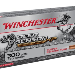 full box of 300 WSM Copper Impact XP Deer Season Winchester